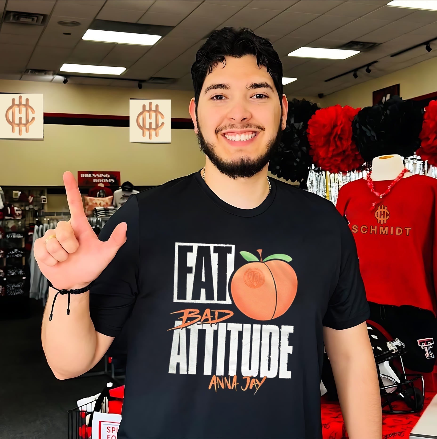 Anna Jay fat bad attitude shirt Unisex T-shirt, Sweatshirt, Hoodie, Long Sleeve Tee - T-Shirt, Sweatshirt, Hoodie