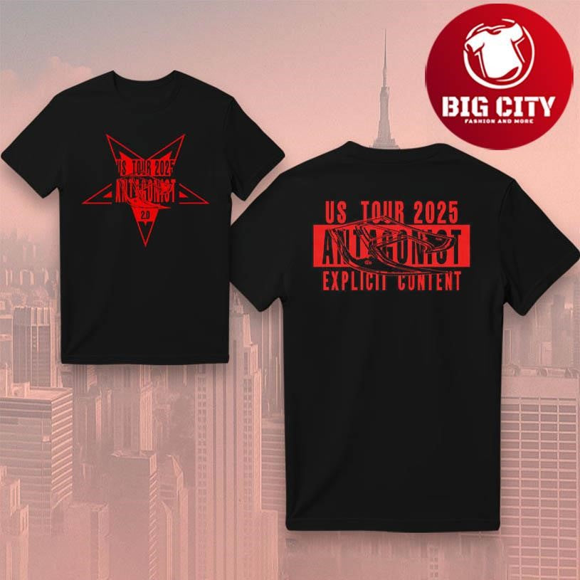 Antagonist Tour 2.0 Star Two Sided Shirt Unisex T-shirt, Sweatshirt, Hoodie, Long Sleeve Tee - T-Shirt, Sweatshirt, Hoodie