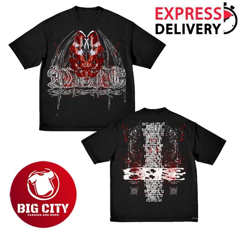 Antagonist Xfaces Tour Two Sided Shirt Unisex T-shirt, Sweatshirt, Hoodie, Long Sleeve Tee - T-Shirt, Sweatshirt, Hoodie