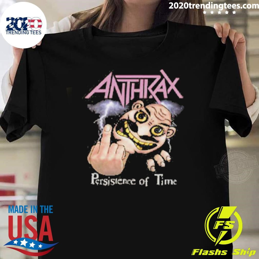 Anthrax Persistence Vintage Airbrush 2026 Shirt Unisex T-shirt, Sweatshirt, Hoodie, Long Sleeve Tee - T-Shirt, Sweatshirt, Hoodie