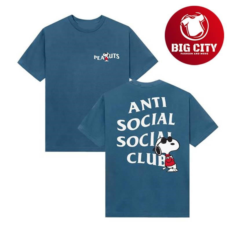 Anti Social Social Club Assc X Peanuts Joe Cool Two Sided Shirt Unisex T-shirt, Sweatshirt, Hoodie, Long Sleeve Tee - T-Shirt, Sweatshirt, Hoodie