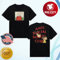 Anti Social Social Club Assc X Peanuts Sigh Two Sided Shirt Unisex T-shirt, Sweatshirt, Hoodie, Long Sleeve Tee - T-Shirt, Sweatshirt, Hoodie