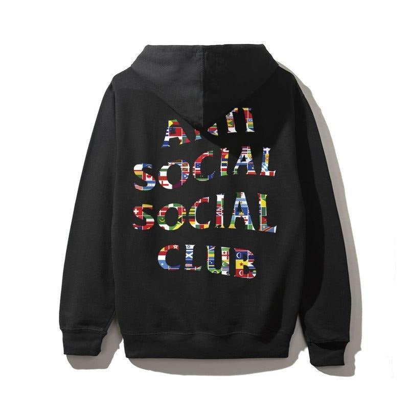 Anti Social Social Club Flag Black (ASSW445) Size S XL T-Shirts, Hoodie, Sweatshirt - T-Shirt, Sweatshirt, Hoodie