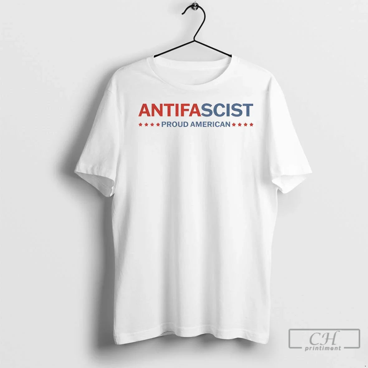 Antifa Antifascist Proud American T Shirts Unisex T-shirt, Sweatshirt, Hoodie, Long Sleeve Tee - T-Shirt, Sweatshirt, Hoodie
