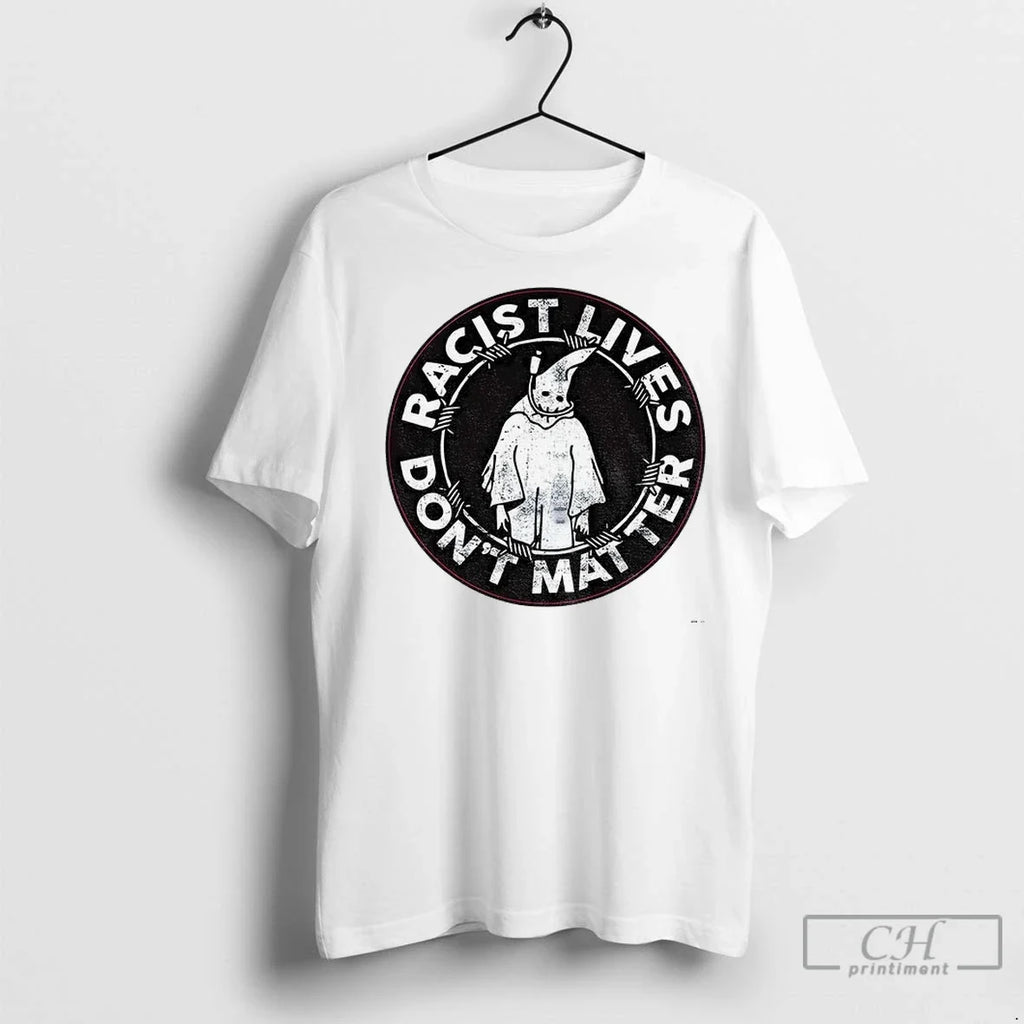 Antifa Antifascist Racist Lives Dont Matter T Shirts Unisex T-shirt, Sweatshirt, Hoodie, Long Sleeve Tee - T-Shirt, Sweatshirt, Hoodie