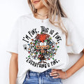 Anxiety Shirt Inside Out Shirt Everything Is Fine Shirt Feelings Shirt Anxiety Shirt T-Shirts, Hoodie, Sweatshirt - T-Shirt, Sweatshirt, Hoodie