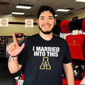Appalachian State Mountaineers I Married Into This shirt Unisex T-shirt, Sweatshirt, Hoodie, Long Sleeve Tee - T-Shirt, Sweatshirt, Hoodie