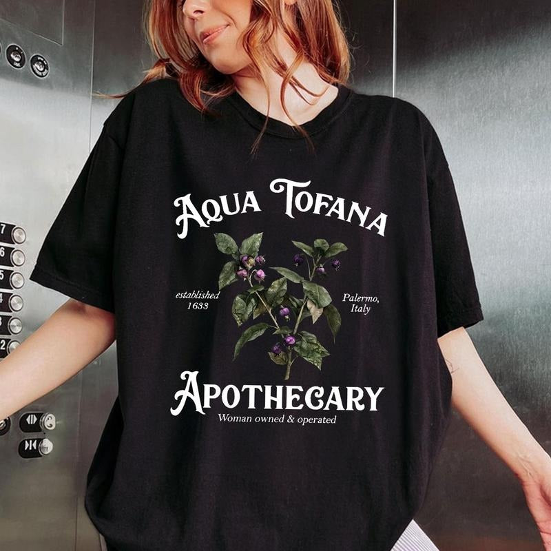 Aqua Tofana Apothecary Comfort Colors Shirt My Body My Choice Funny Feminist Shirt Cotton Fabric Top Traditional Womenswear Collar Soft T-Shirts, Hoodie, Sweatshirt - T-Shirt, Sweatshirt, Hoodie