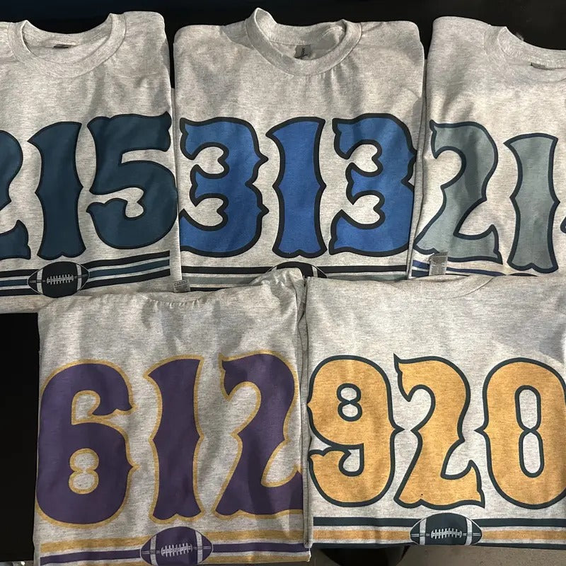 Area Code Football T-Shirts, Hoodie, Sweatshirt - T-Shirt, Sweatshirt, Hoodie