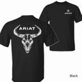 Ariat Sharp Bull Skull Bold Breathable Material Both . Menswear T-Shirts, Hoodie, Sweatshirt - T-Shirt, Sweatshirt, Hoodie