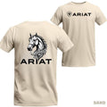 Ariat Shirt Horse Illustration Iconic Ariat Branding Casual Refined Touch. Top Menswear Tropical T-Shirts, Hoodie, Sweatshirt - T-Shirt, Sweatshirt, Hoodie