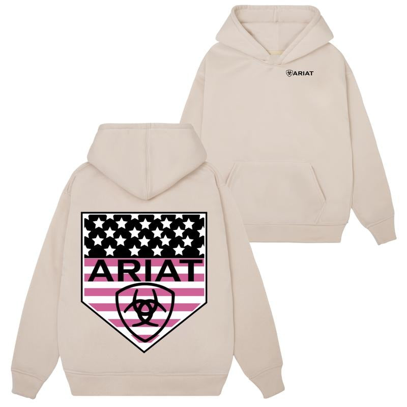 Ariat USA American Flag Ariat Logo Warm Comfortable All Activities. . Underwear T-Shirts, Hoodie, Sweatshirt - T-Shirt, Sweatshirt, Hoodie