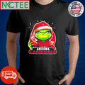Arizona Cardinals Grinch wearing Santa hat Christmas 2024 shirt Unisex T-shirt, Sweatshirt, Hoodie, Long Sleeve Tee - T-Shirt, Sweatshirt, Hoodie
