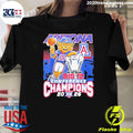 Arizona Wildcats 2026 Big 12 Conference Champions Mascot Trophy Shirt Unisex T-shirt, Sweatshirt, Hoodie, Long Sleeve Tee - T-Shirt, Sweatshirt, Hoodie