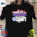 Arizona Wildcats 2026 Big 12 Conference Tournament Champions City Skyline Shirt Unisex T-shirt, Sweatshirt, Hoodie, Long Sleeve Tee - T-Shirt, Sweatshirt, Hoodie