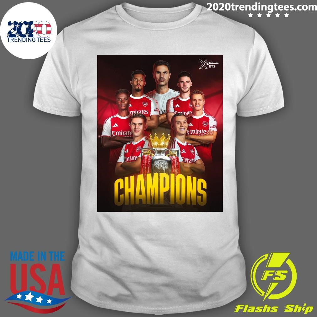 Arsenal Football Club Are The 2025-26 Premier League Champions After 22 Years Shirt Unisex T-shirt, Sweatshirt, Hoodie, Long Sleeve Tee - T-Shirt, Sweatshirt, Hoodie