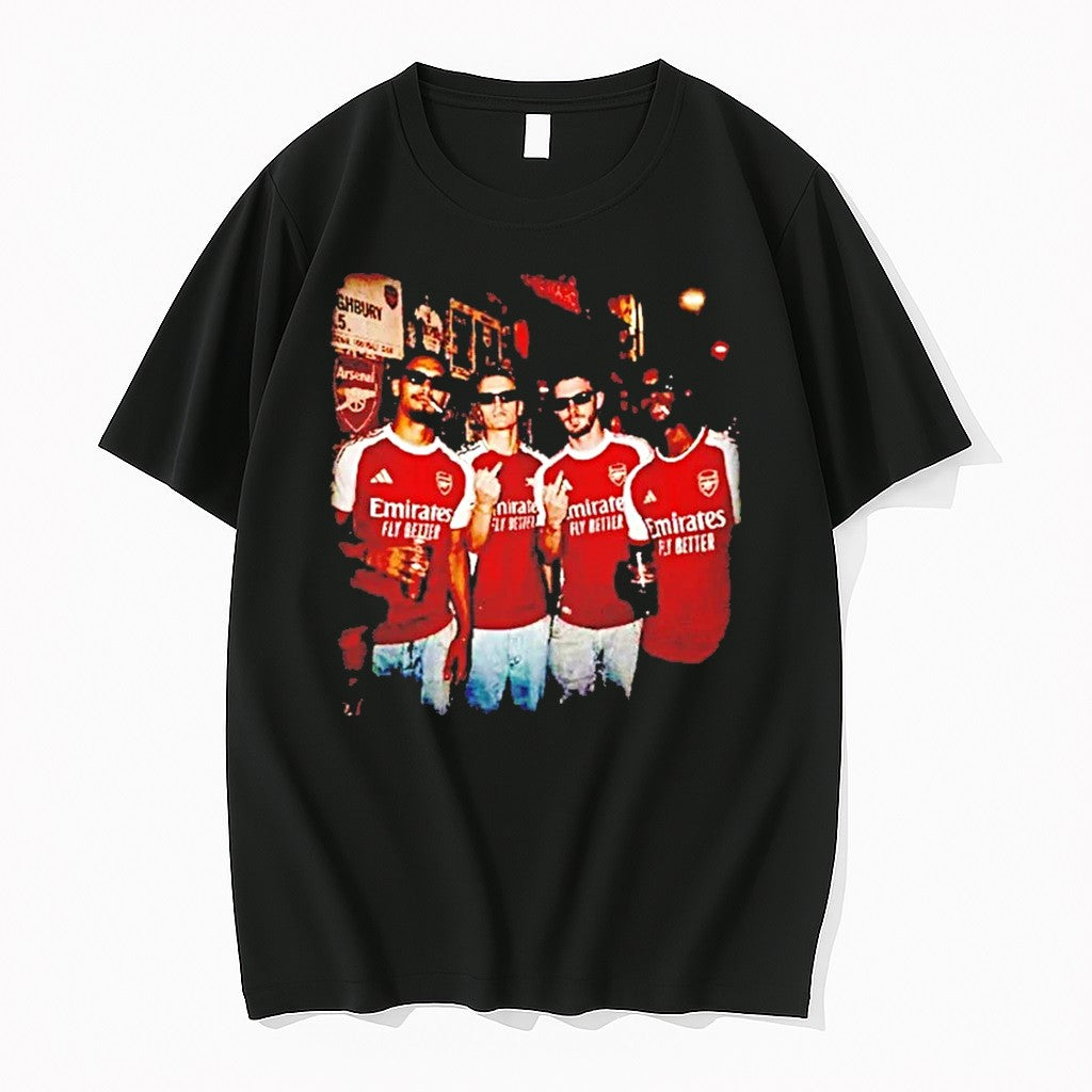 Arsenal Night Out Ultras Vibes Tshirts Sweater Hoodie Jpg Unisex T-shirt, Sweatshirt, Hoodie, Long Sleeve Tee - T-Shirt, Sweatshirt, Hoodie