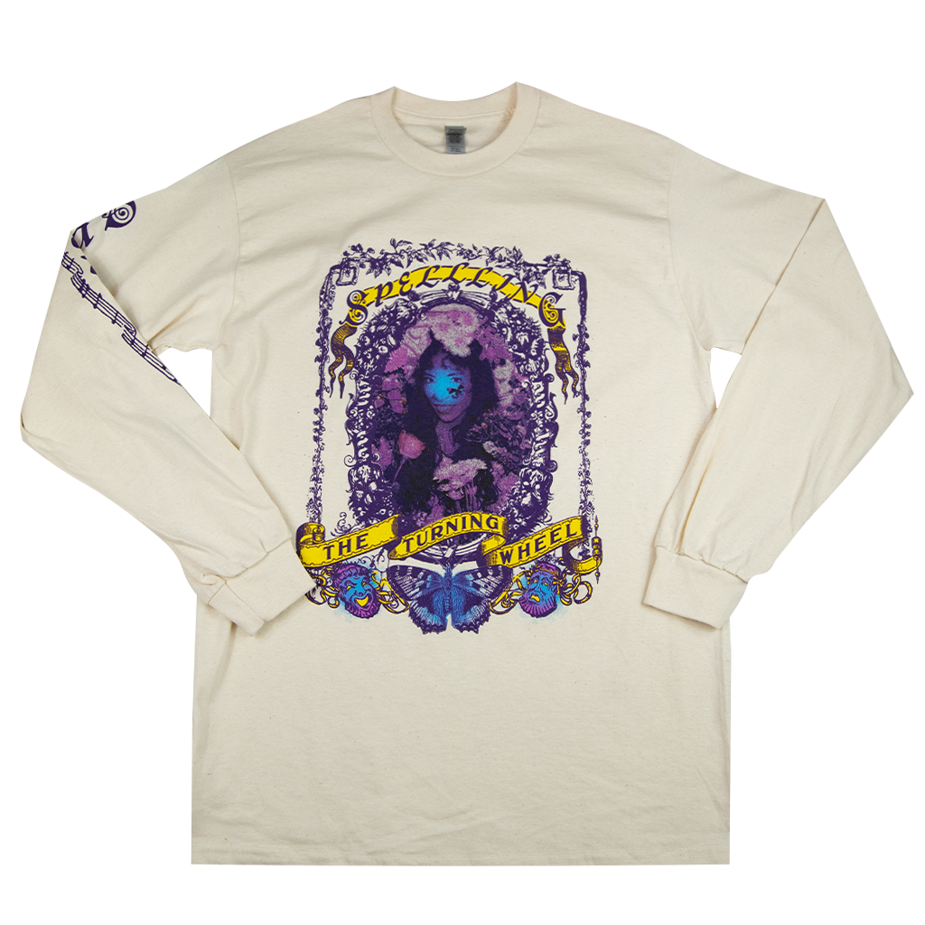 Floral Frame Sand Long Sleeve T-Shirts, Hoodie, Sweatshirt - T-Shirt, Sweatshirt, Hoodie