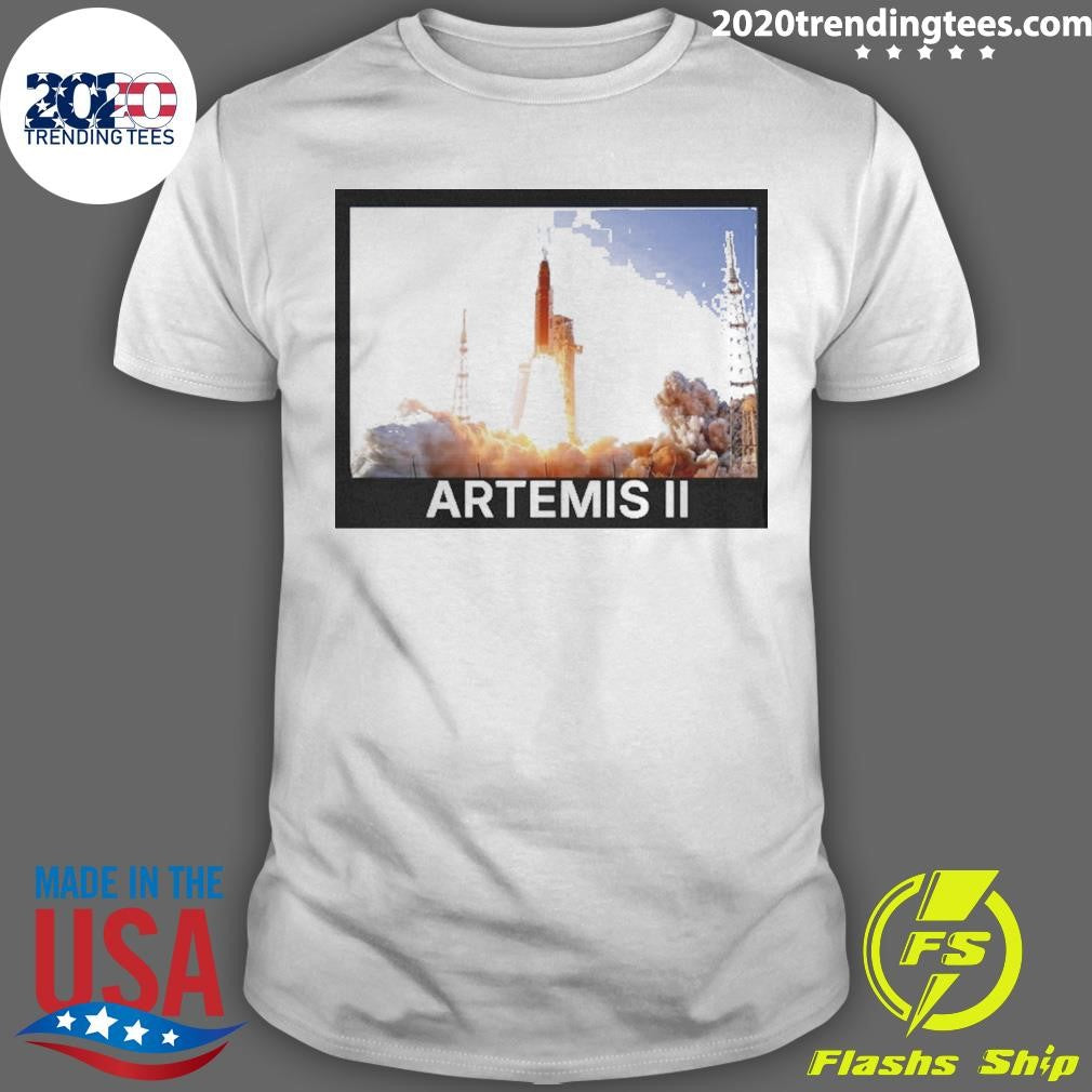 Artemis 2 2026 Shirt Unisex T-shirt, Sweatshirt, Hoodie, Long Sleeve Tee - T-Shirt, Sweatshirt, Hoodie