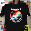 Artemis Ii Back To The Moon 2026 Shirt Unisex T-shirt, Sweatshirt, Hoodie, Long Sleeve Tee - T-Shirt, Sweatshirt, Hoodie