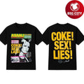 Asaali Paris Hilton Coke Sex Lies Two Sided Shirt Unisex T-shirt, Sweatshirt, Hoodie, Long Sleeve Tee - T-Shirt, Sweatshirt, Hoodie