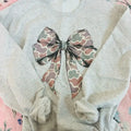 Ash Gray Camo Bow T-Shirts, Hoodie, Sweatshirt - T-Shirt, Sweatshirt, Hoodie