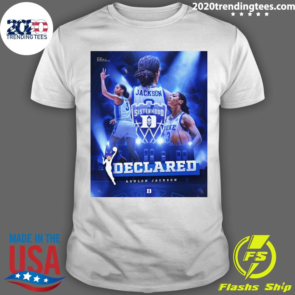 Ashlon Jackson of Duke University Shirt Unisex T-shirt, Sweatshirt, Hoodie, Long Sleeve Tee - T-Shirt, Sweatshirt, Hoodie