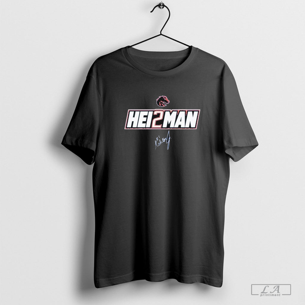 Ashton Jeanty Boise State Broncos Hei2man Unisex T-shirt, Sweatshirt, Hoodie, Long Sleeve Tee - T-Shirt, Sweatshirt, Hoodie