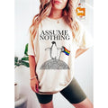 Assume Nothing Progress Pride Flag Shirt Subtle LGBT LGBTQ Pride Gay Pride Queer Pride Lesbian Pride Trans T-Shirts, Hoodie, Sweatshirt - T-Shirt, Sweatshirt, Hoodie