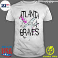 Atlanta Braves Go Braves Watercolor Shirt Unisex T-shirt, Sweatshirt, Hoodie, Long Sleeve Tee - T-Shirt, Sweatshirt, Hoodie