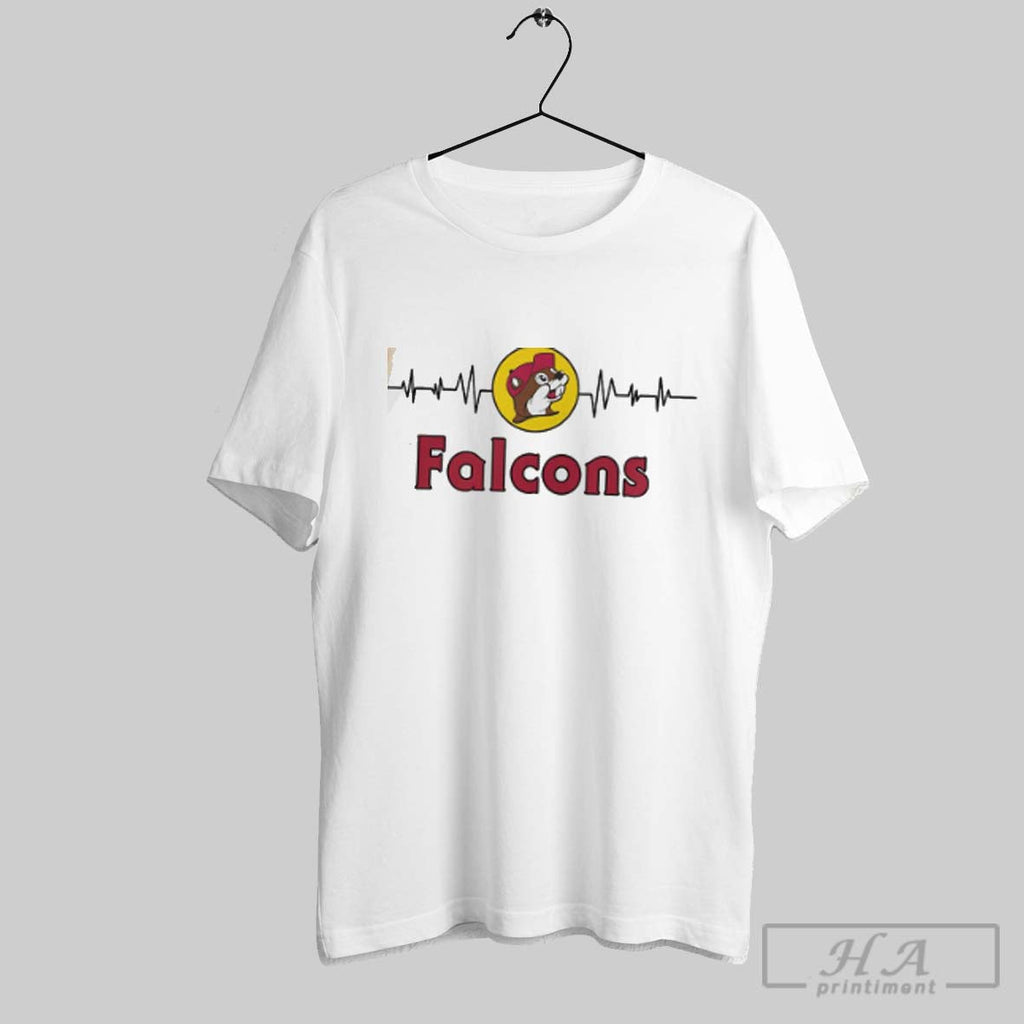 Atlanta Falcons Buc Ees Beavers Falcons Unisex T-shirt, Sweatshirt, Hoodie, Long Sleeve Tee - T-Shirt, Sweatshirt, Hoodie