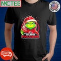 Atlanta Falcons Grinch wearing Santa hat Christmas 2024 shirt Unisex T-shirt, Sweatshirt, Hoodie, Long Sleeve Tee - T-Shirt, Sweatshirt, Hoodie