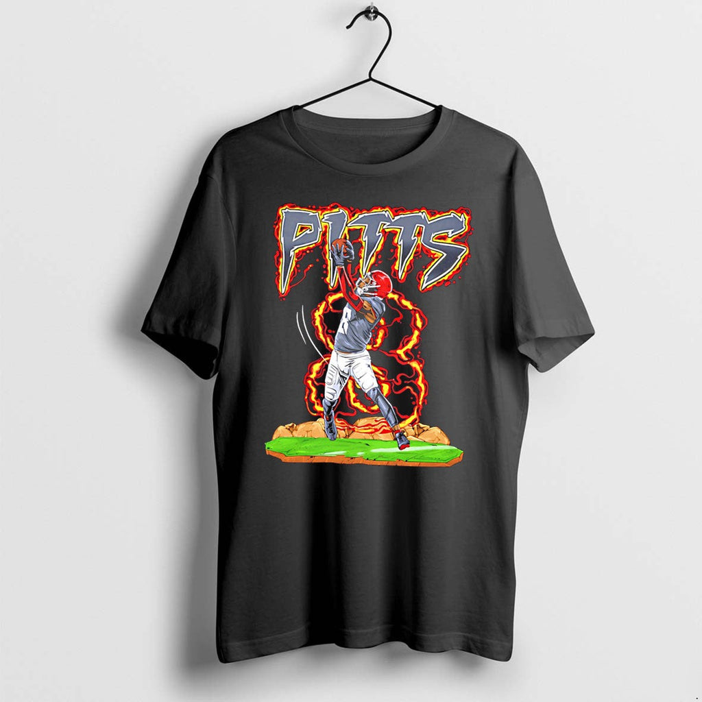 Atlanta Falcons Kyle Pitts Hand Drawn Artwork Tee Tshirts Sweater Hoodie Jpg Unisex T-shirt, Sweatshirt, Hoodie, Long Sleeve Tee - T-Shirt, Sweatshirt, Hoodie