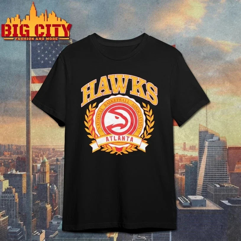 Atlanta Hawks Crest National basketball association shirt Unisex T-shirt, Sweatshirt, Hoodie, Long Sleeve Tee - T-Shirt, Sweatshirt, Hoodie