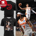 Atlanta Hawks Nickeil Alexander-Walker Jalen Johnson 2025 Fly High Two Sided Shirt Unisex T-shirt, Sweatshirt, Hoodie, Long Sleeve Tee - T-Shirt, Sweatshirt, Hoodie