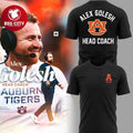 Auburn Tigers Golesh HEAD COACH 2025 Two Sided Shirt Unisex T-shirt, Sweatshirt, Hoodie, Long Sleeve Tee - T-Shirt, Sweatshirt, Hoodie