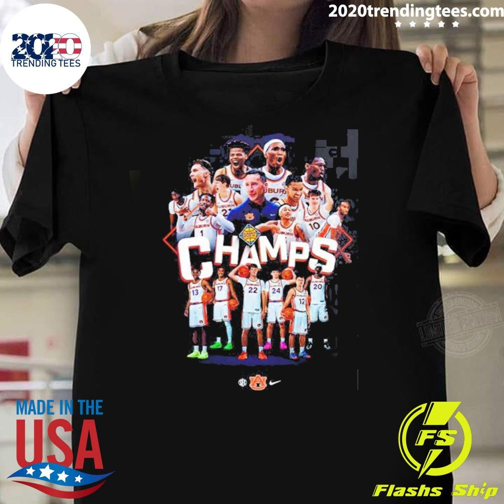 Auburn Tigers Mens Basketball 2026 NIT Champions Team Members Shirt Unisex T-shirt, Sweatshirt, Hoodie, Long Sleeve Tee - T-Shirt, Sweatshirt, Hoodie