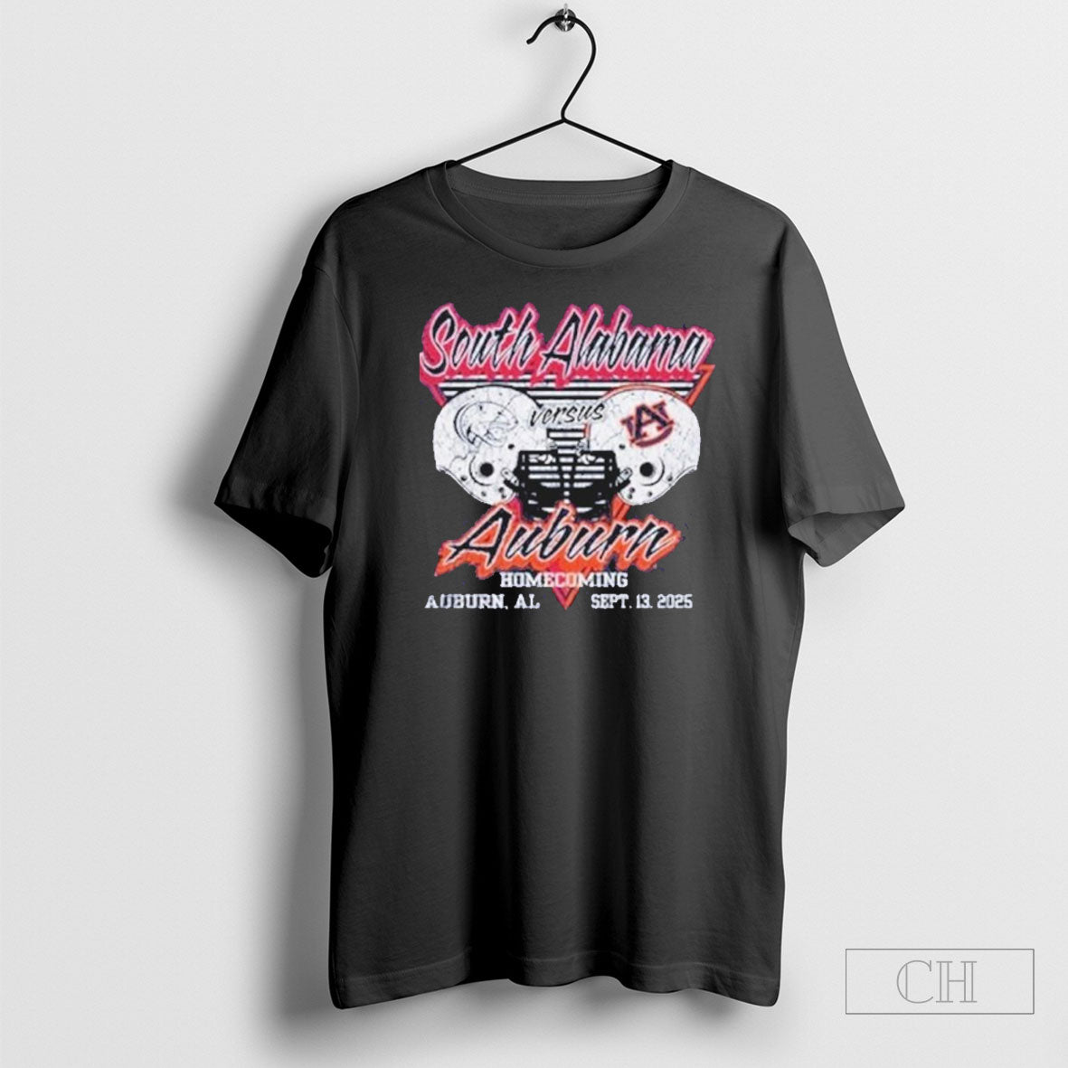 Auburn Vs South Alabama Homecoming Sept 13 2025 Unisex T-shirt, Sweatshirt, Hoodie, Long Sleeve Tee - T-Shirt, Sweatshirt, Hoodie