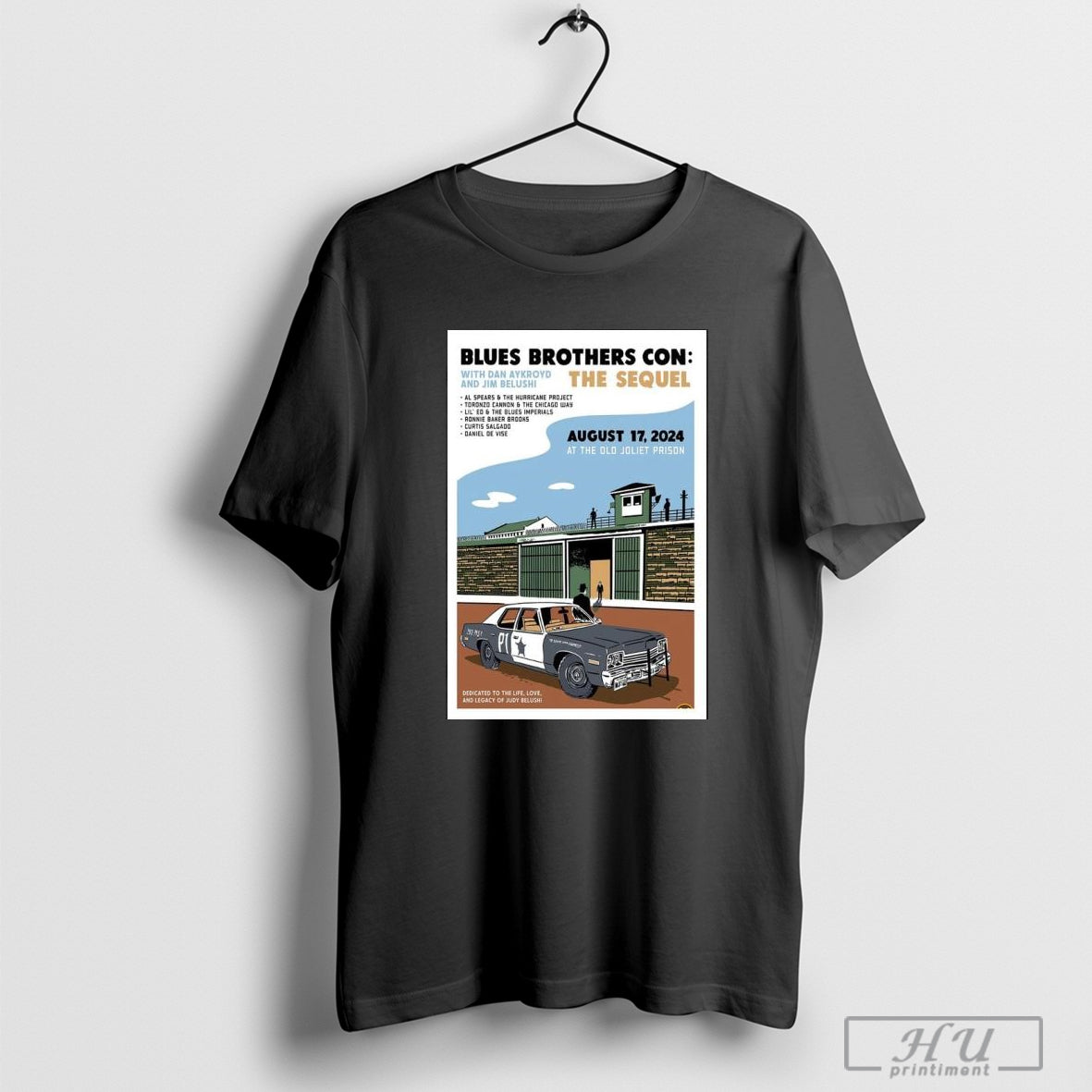 August 17 Old Joliet Prison Joliet Il Blues Brothers Poster Unisex T-shirt, Sweatshirt, Hoodie, Long Sleeve Tee - T-Shirt, Sweatshirt, Hoodie
