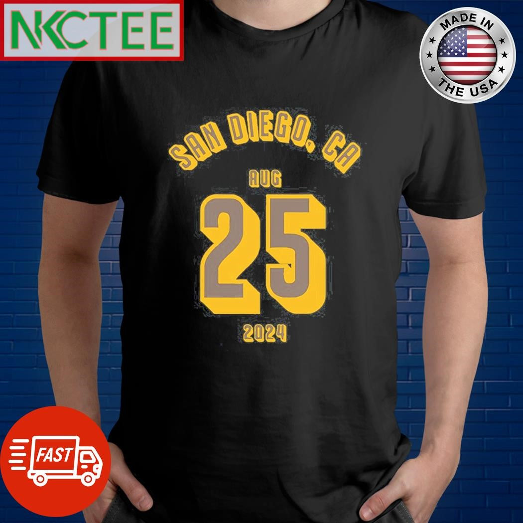 August 24th, 2024 311 San Diego, CA T-Shirt Unisex T-shirt, Sweatshirt, Hoodie, Long Sleeve Tee - T-Shirt, Sweatshirt, Hoodie