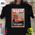August Burns Red House of Blues Orlando, FL April 16, 2026 Shirt Unisex T-shirt, Sweatshirt, Hoodie, Long Sleeve Tee - T-Shirt, Sweatshirt, Hoodie