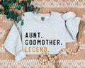 Aunt Godmother Legend Funny Godparent Aunt Godmother Sister Law Godmama Shower T-Shirts, Hoodie, Sweatshirt - T-Shirt, Sweatshirt, Hoodie