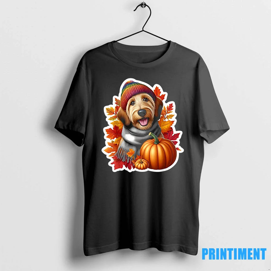 Autumn Fall Otterhound Dog Owner Thanksgiving Mom Dad Cozy Tshirts Sweater Unisex T-shirt, Sweatshirt, Hoodie, Long Sleeve Tee - T-Shirt, Sweatshirt, Hoodie