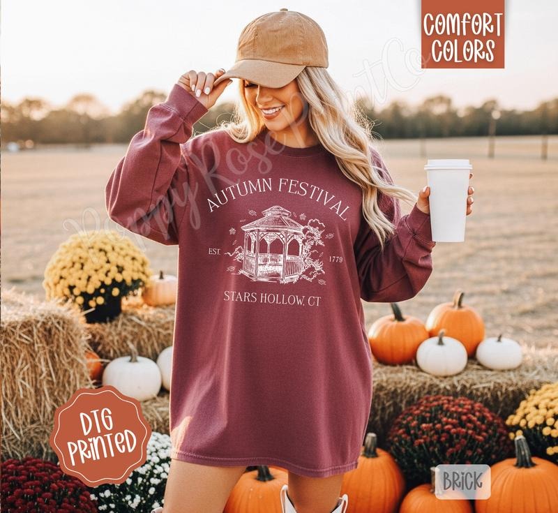 Autumn Festival Comfort Colors Long Sleeve Cute Fall T-Shirts, Hoodie, Sweatshirt - T-Shirt, Sweatshirt, Hoodie