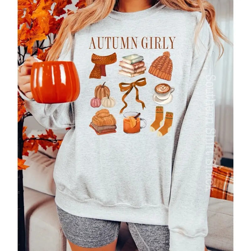Autumn Girly T-Shirts, Hoodie, Sweatshirt - T-Shirt, Sweatshirt, Hoodie