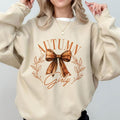 Autumn Girly Fall Shirts Girl Coquette Bow Fall Shirts Coquette Fall Season Shirt Vintage Fall Shirts Her Tops Autumn Cute Fall T-Shirts, Hoodie, Sweatshirt - T-Shirt, Sweatshirt, Hoodie