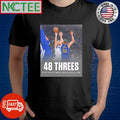 Awesome 48 threes NBA record for combined three pointers in a game Mavericks, Warriors Klay Thompson shirt - T-Shirt, Sweatshirt, Hoodie