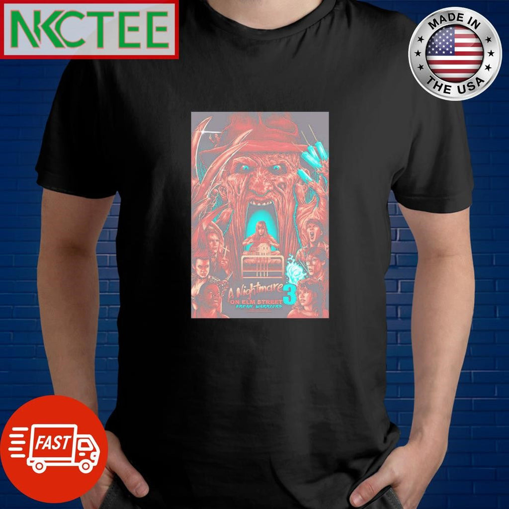 Awesome A Nightmare on Elm Street 3 Dream Warriors Halloween shirt Unisex T-shirt, Sweatshirt, Hoodie, Long Sleeve Tee - T-Shirt, Sweatshirt, Hoodie