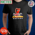 Awesome Baltimore Orioles Mlb Horror Movies characters You Can’t Sit With Us Halloween shirt - T-Shirt, Sweatshirt, Hoodie