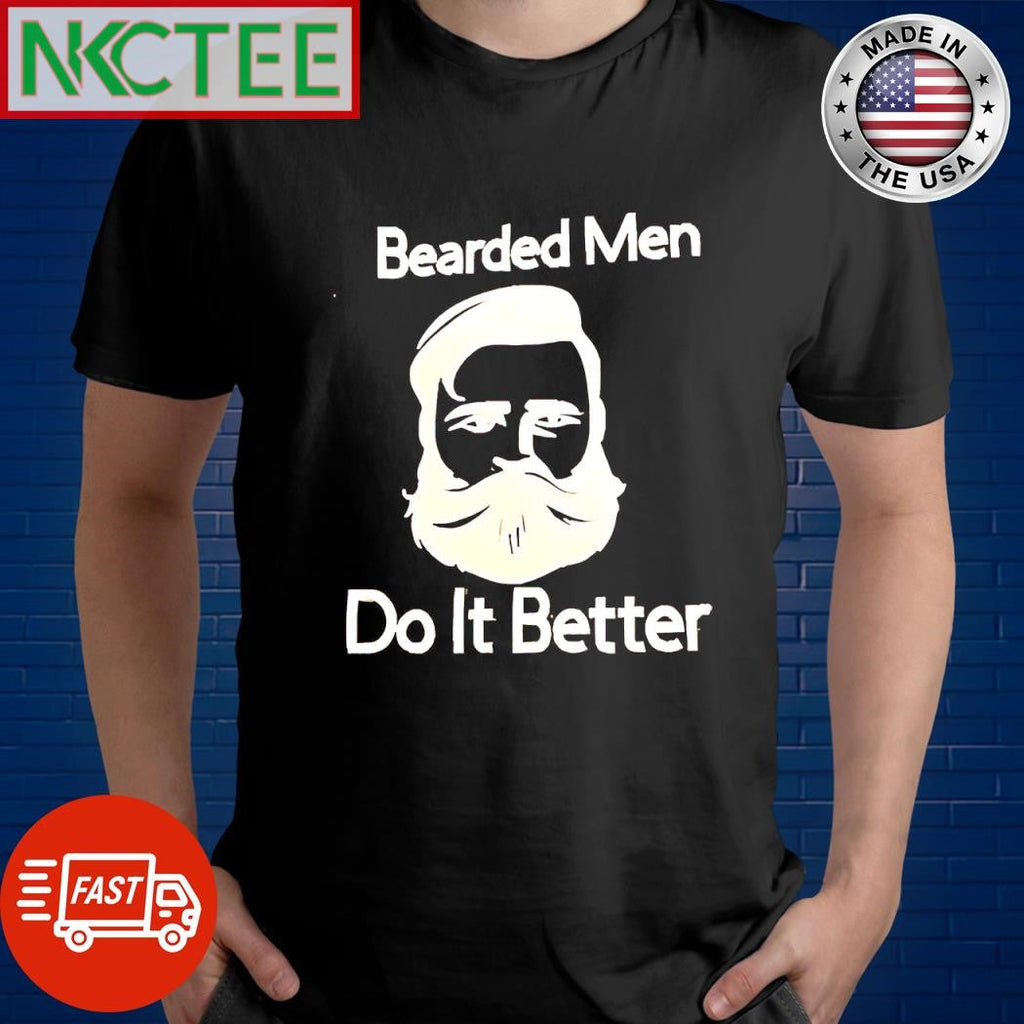 Awesome Bearded Men Do It Better head shirt Unisex T-shirt, Sweatshirt, Hoodie, Long Sleeve Tee - T-Shirt, Sweatshirt, Hoodie